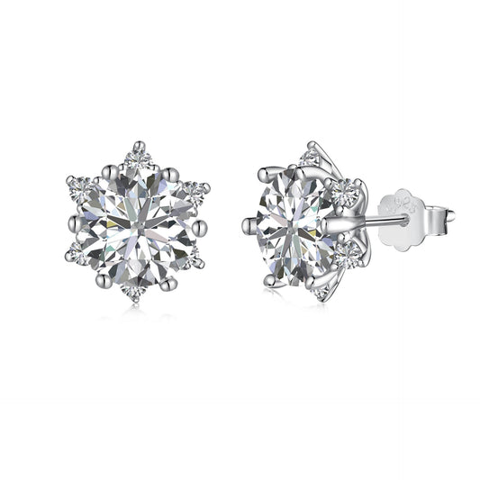 Loving Heart Sterling Silver Earrings