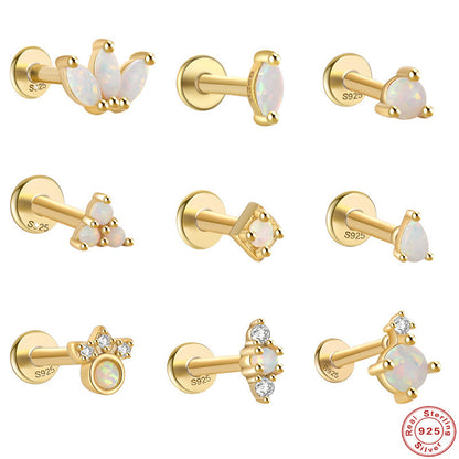 Elegant Thread Ear Bone Studs