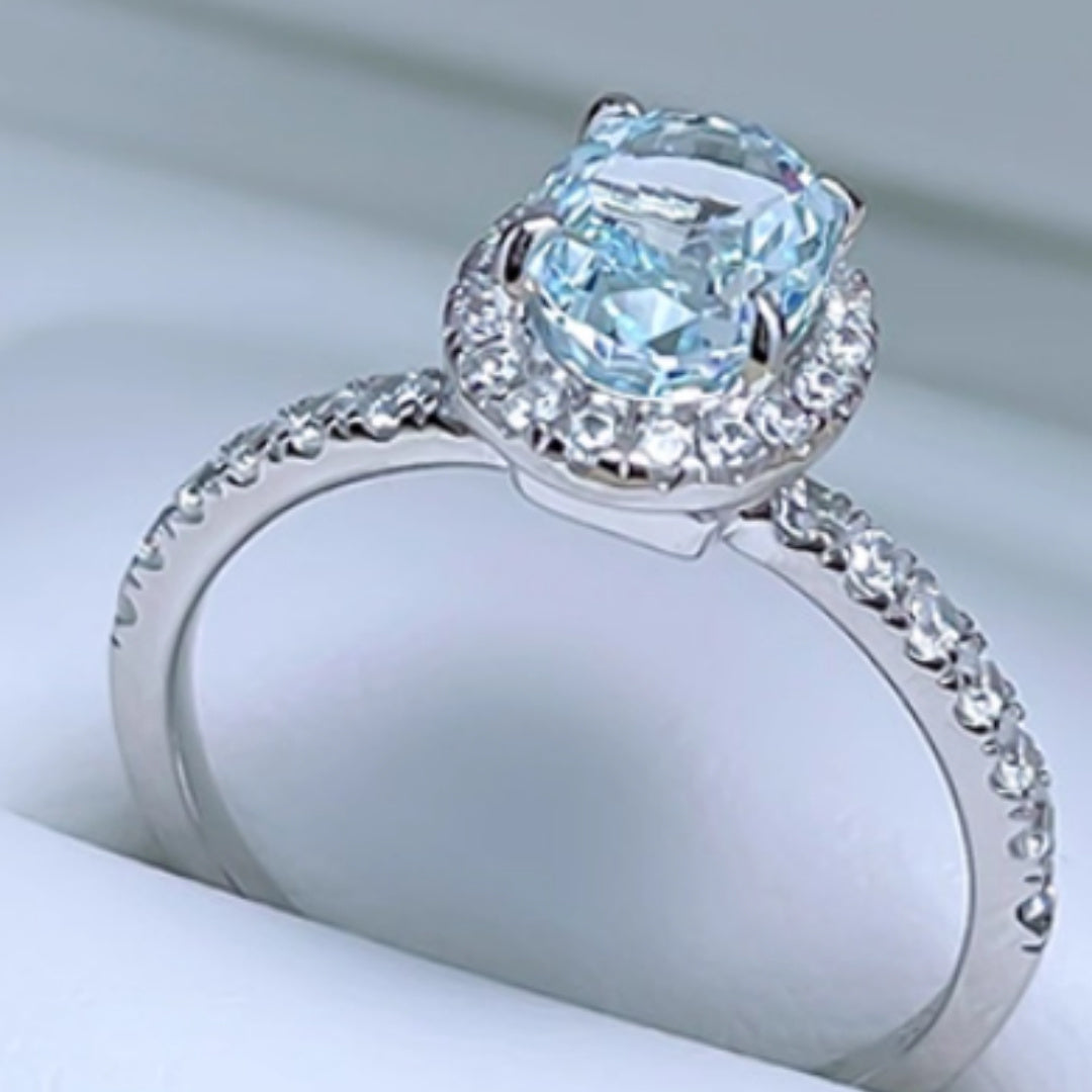 Navy Blue Treasure Ring