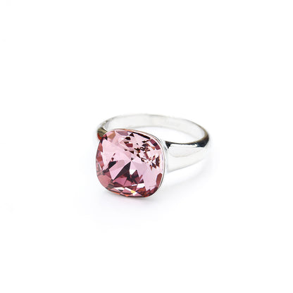 Classic Multi-Color Crystal Ring