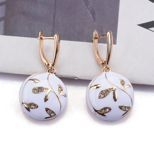Elegant Geometry Drop Earrings