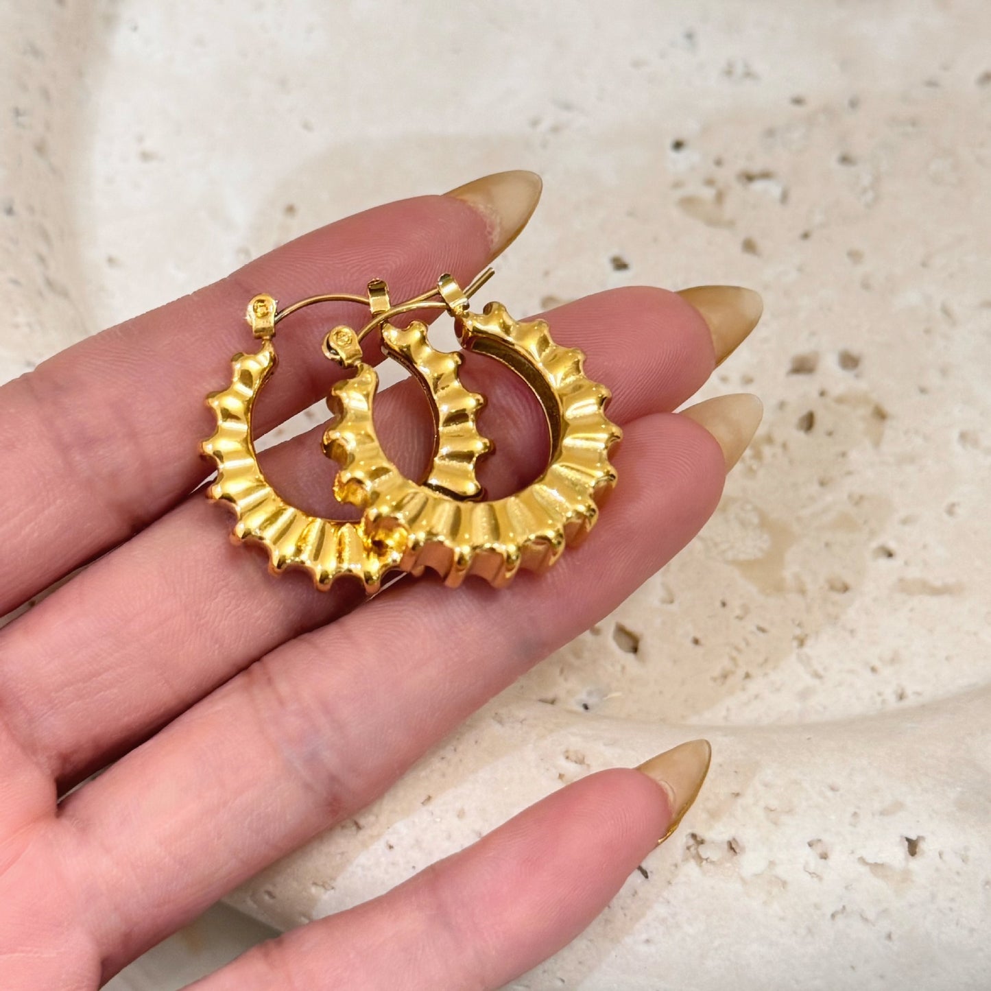 Vintage Gold Plated Earrings