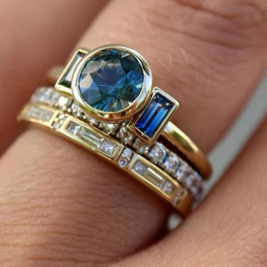 Retro Elegant Gold Ring
