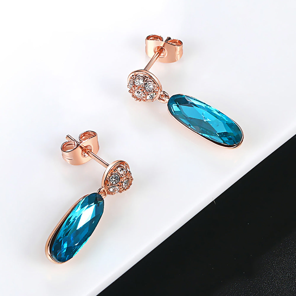 Hazy Moon Geometric Earrings