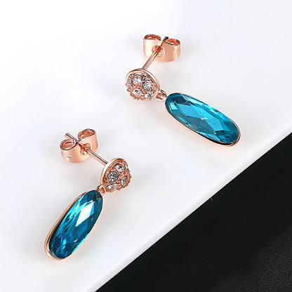 Hazy Moon Geometric Earrings