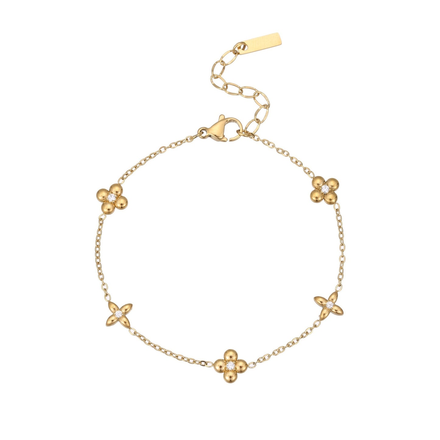 Exquisite Gold Plated Bracelet