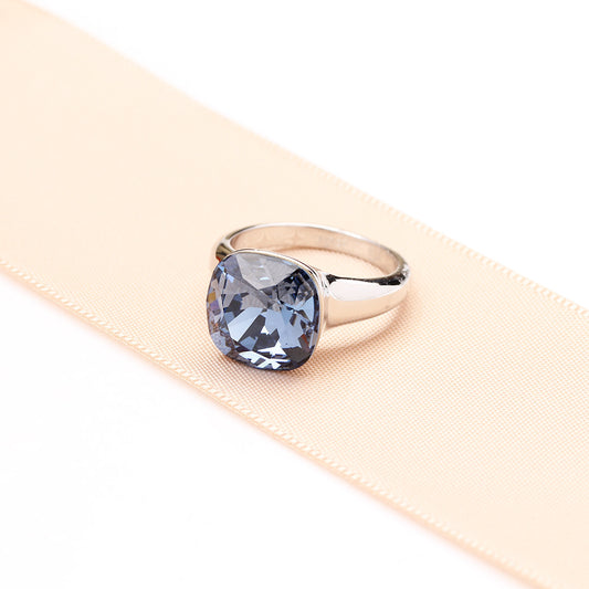 Classic Multi-Color Crystal Ring