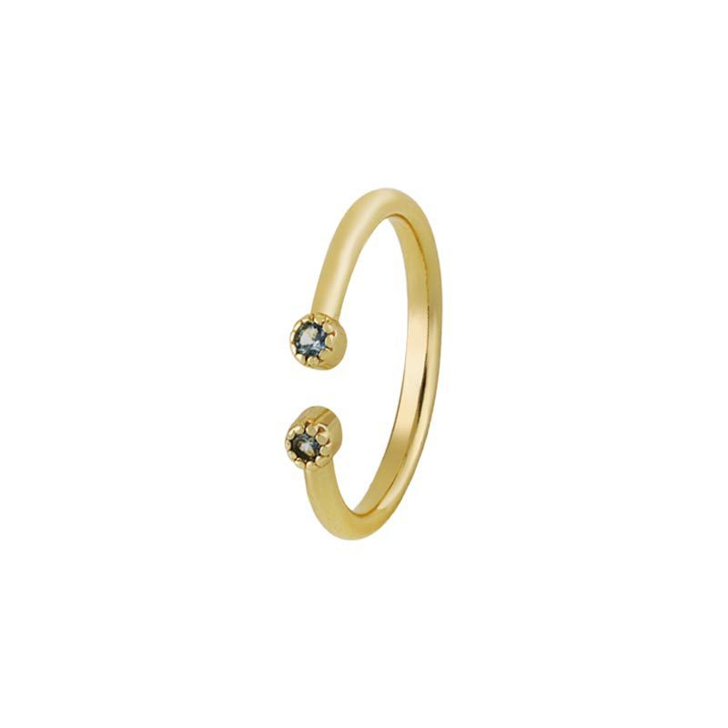 Zircon Sparkle Adjustable Ring