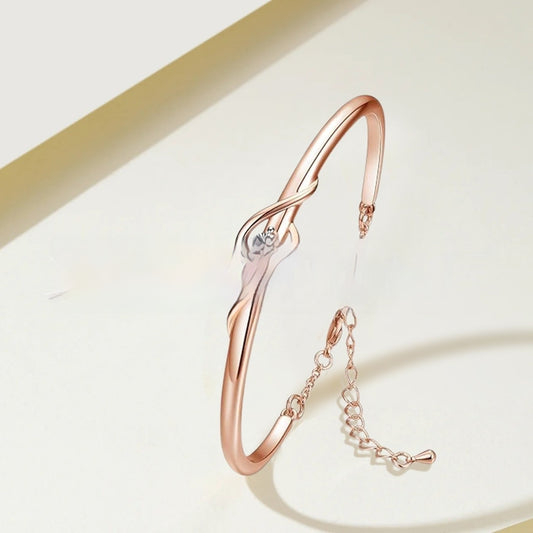Elegant Metal Zirconium Bracelet