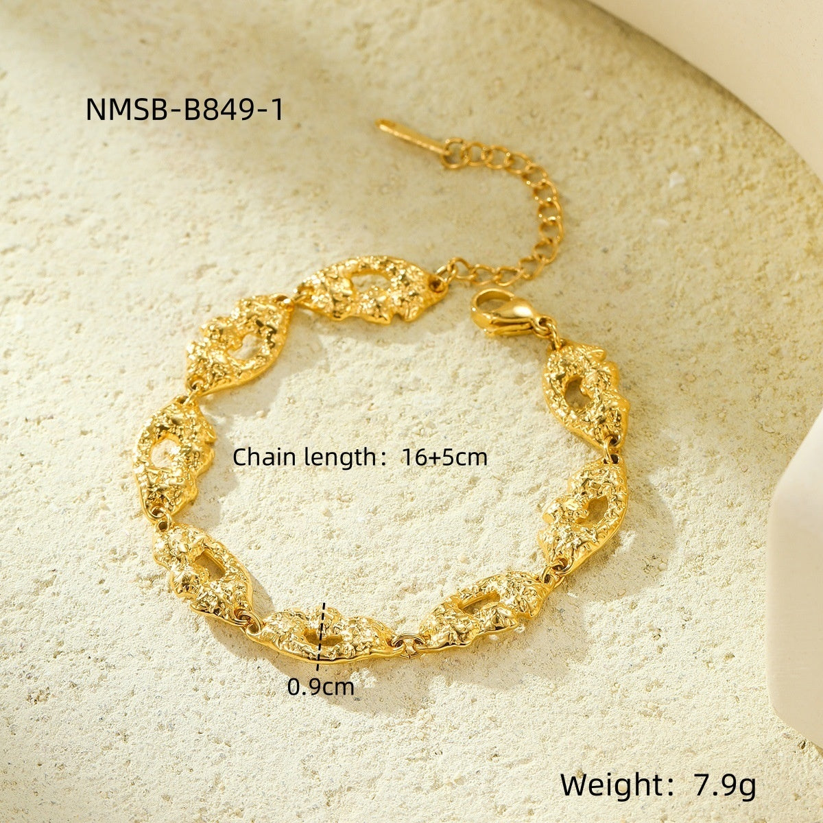 Elegant Gold Plated Bracelet