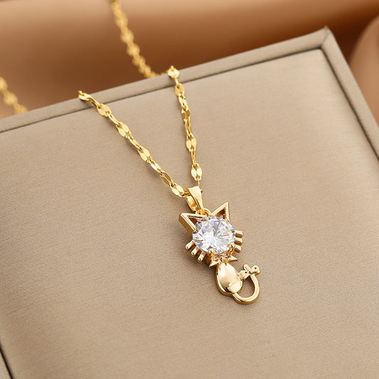 Elegant Titanium Steel Necklace