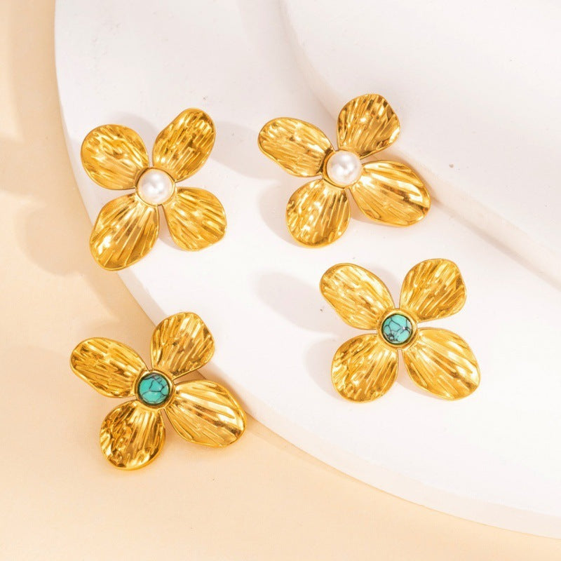 Retro Petals Jewelry Set