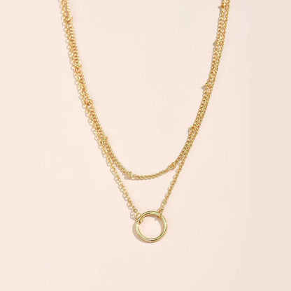 Elegant Multi-layer Chain Necklace