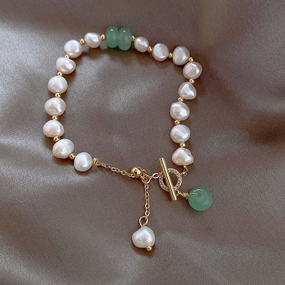 Irregular Pearl Adjustable Bracelet