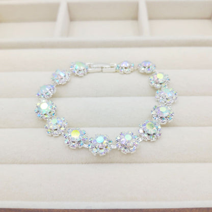 Elegant Flower Design Bracelet