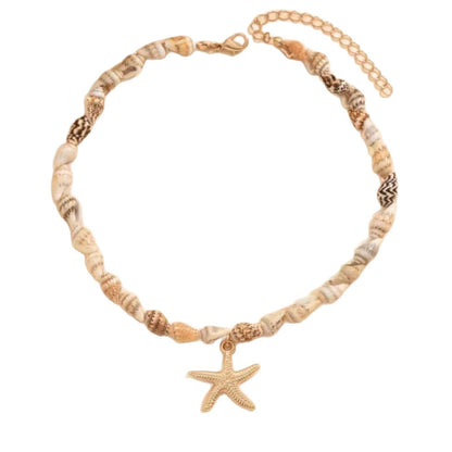 Elegant Pearl Shell Necklace