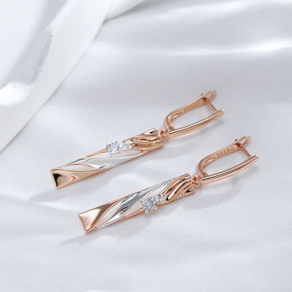 Luxury Rose Gold Earrings