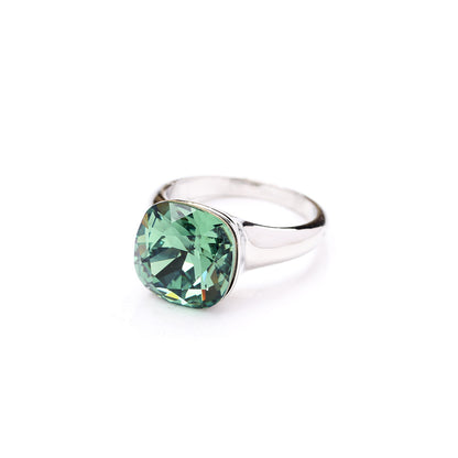 Classic Multi-Color Crystal Ring