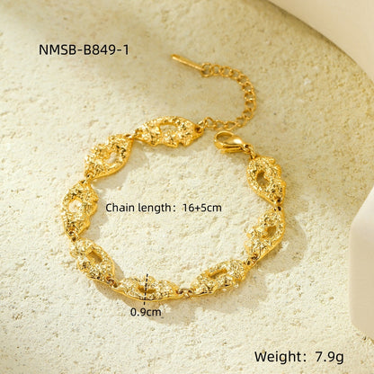 Elegant Gold Plated Bracelet