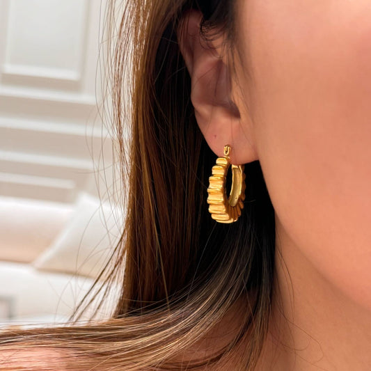 Vintage Gold Plated Earrings