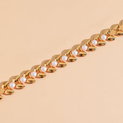 Bohemian Leaf Bracelet for Elegance