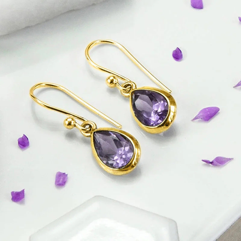 Elegant Urban White Collar Earrings