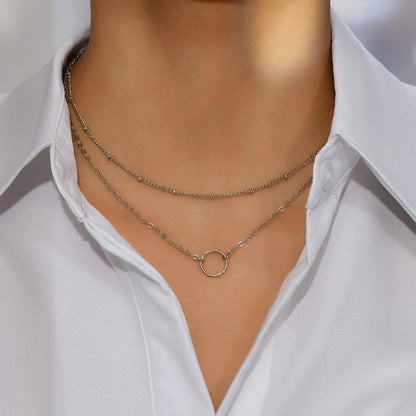 Elegant Multi-layer Chain Necklace
