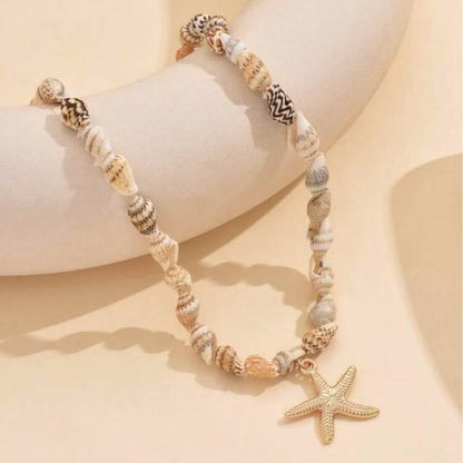 Elegant Pearl Shell Necklace