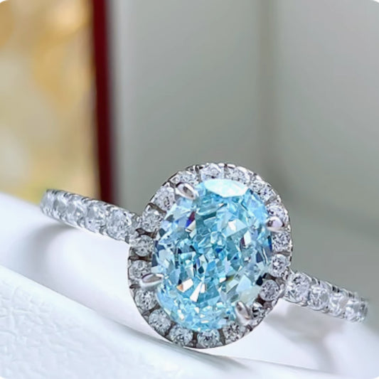 Navy Blue Treasure Ring