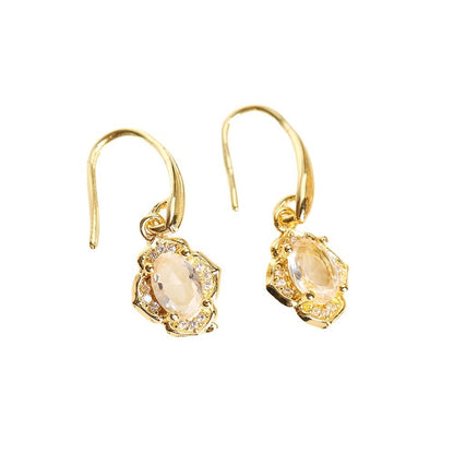 Elegant Crystal Zircon Jewelry Set