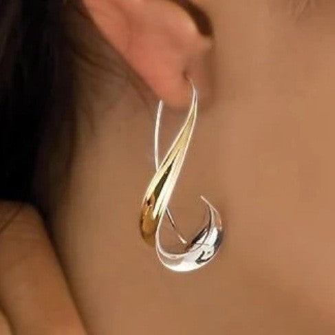 Vintage Retro Geometric Earrings