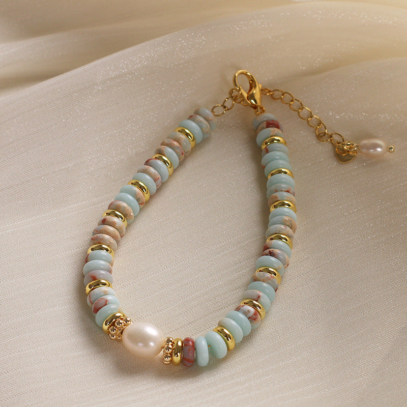Personalized Shoushan Stone Bracelet