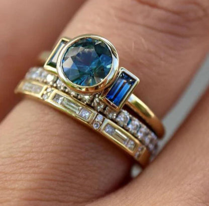 Retro Elegant Gold Ring