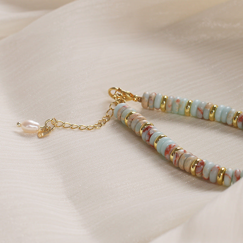 Personalized Shoushan Stone Bracelet