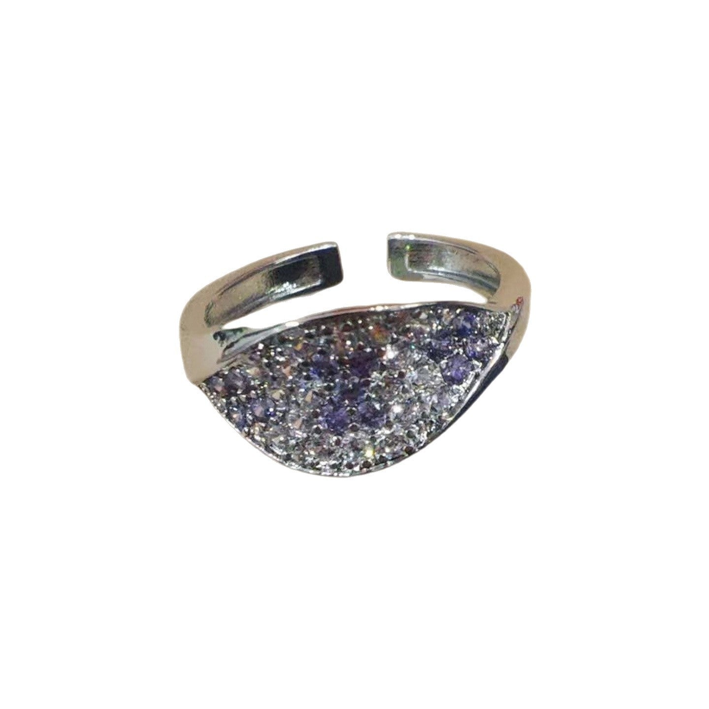 Lavender Diamond Elegance Ring