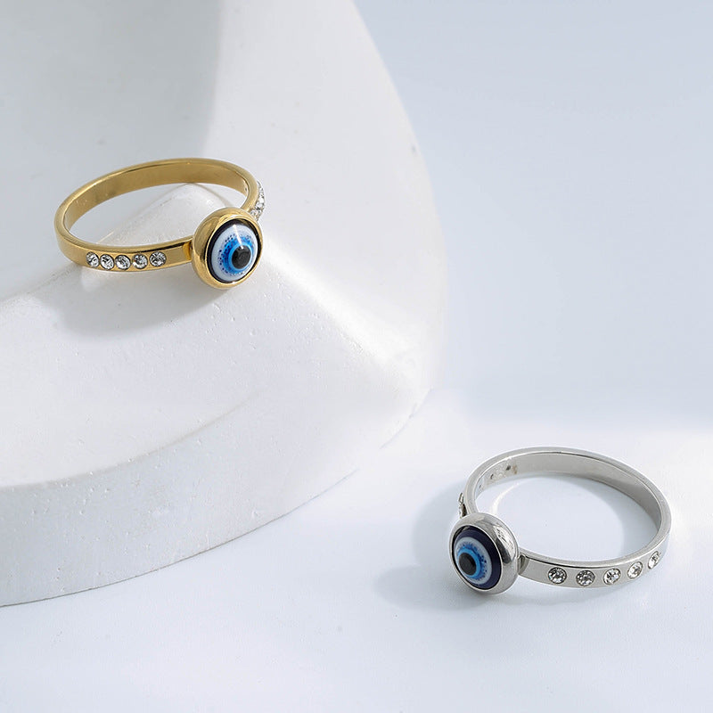 Elegant Bead-set Diamond Ring