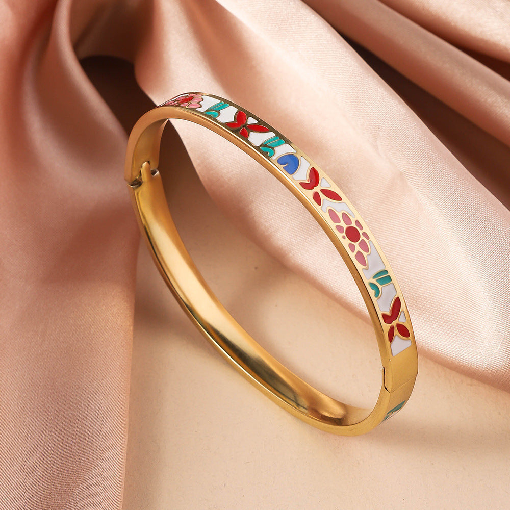 Exquisite Titanium Steel Bracelet