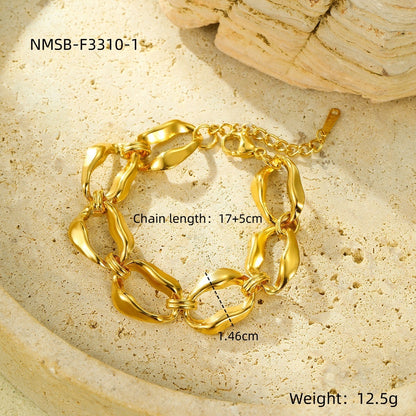 Elegant Gold Plated Bracelet