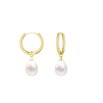 Water Drop Pearl Earrings