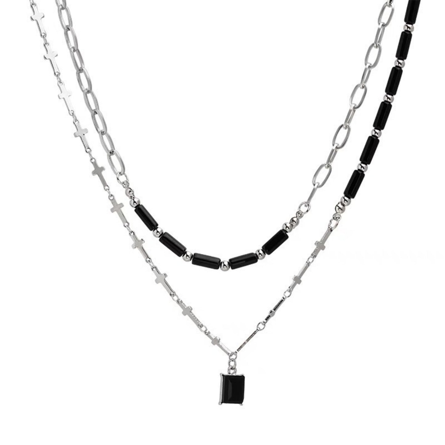 Elegant Geometric Pendant Necklace