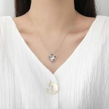 Elegant Graceful Silver Necklace