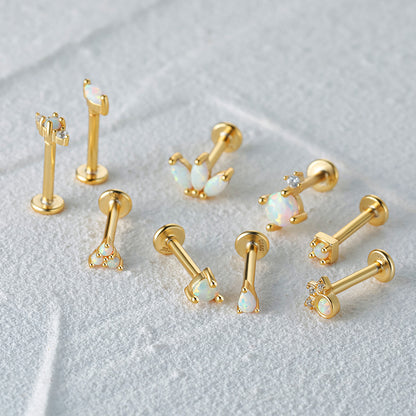 Elegant Thread Ear Bone Studs