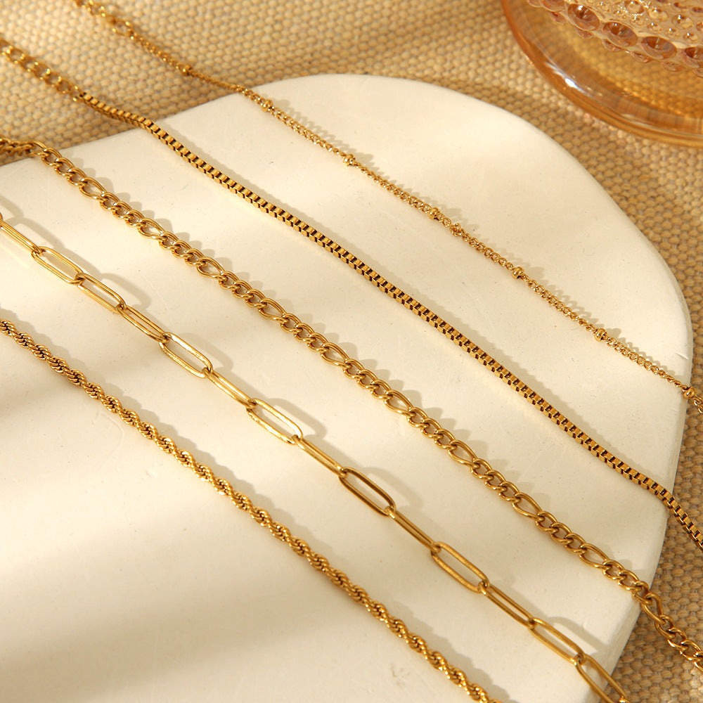 Elegant Gold Hemp Flower Bracelet