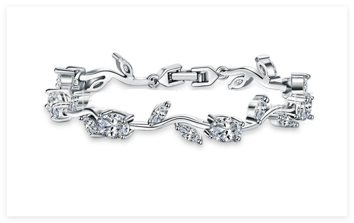 Zircon Tennis Bracelet Elegance