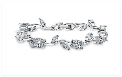 Zircon Tennis Bracelet Elegance