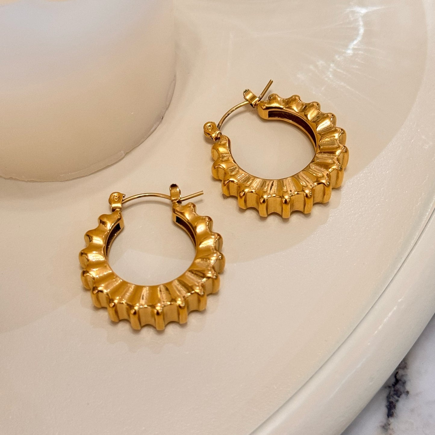 Vintage Gold Plated Earrings