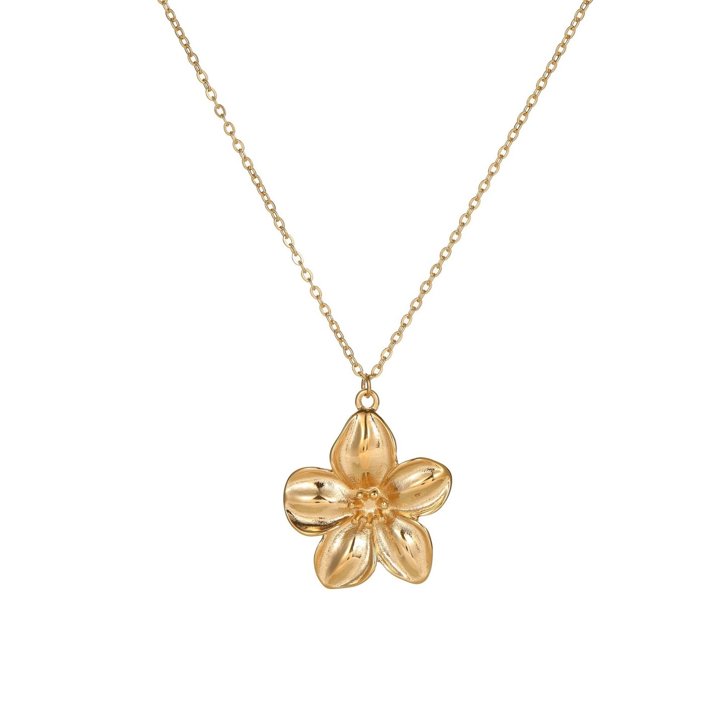 Dignified Flowers Necklace Set