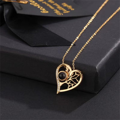 Love Tree Silver Necklace