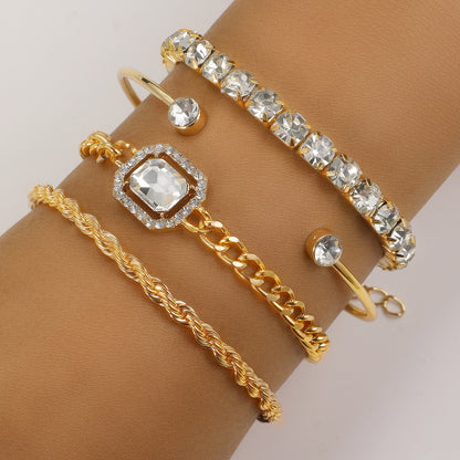 Vintage Bohemian Crystal Bracelets