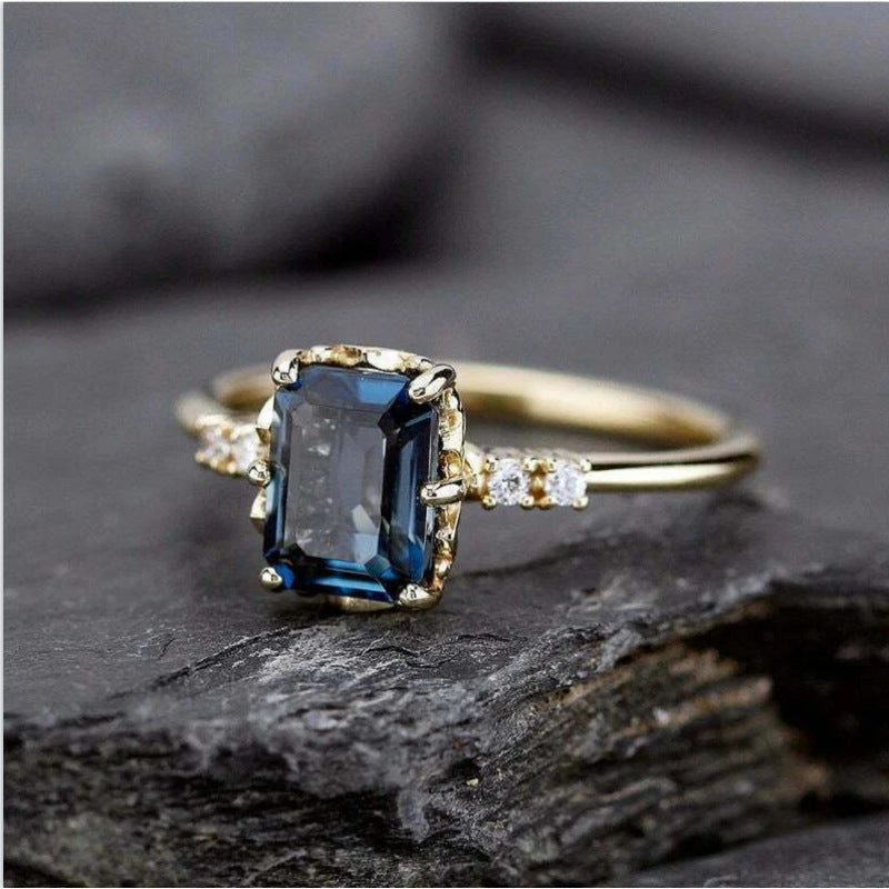 Sweet French Style Zircon Ring